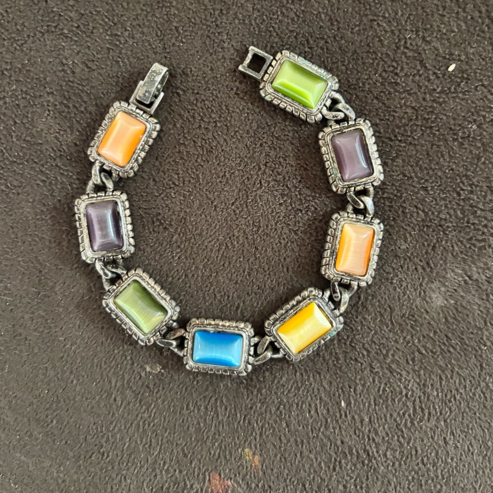Multicolor Gemstone Bracelet